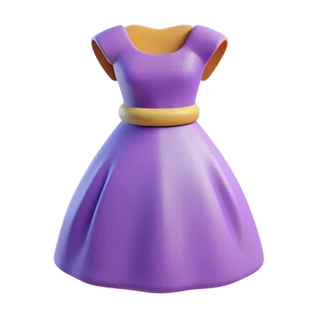 Dress  3D Icon