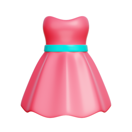 Dress  3D Icon