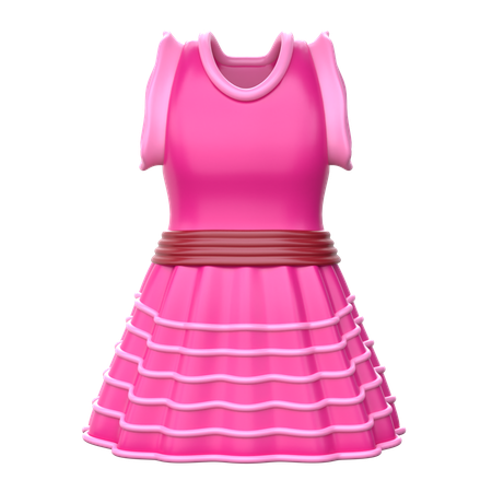 Dress  3D Icon