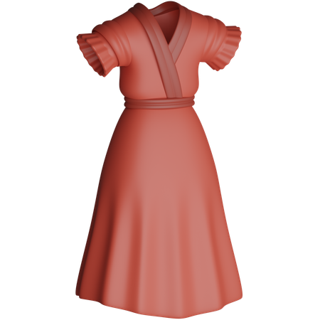 Dress  3D Icon