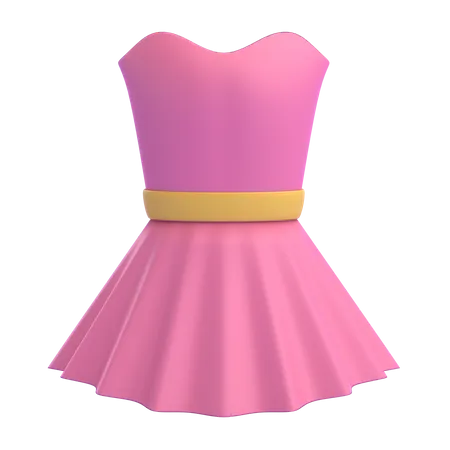 Dress  3D Illustration