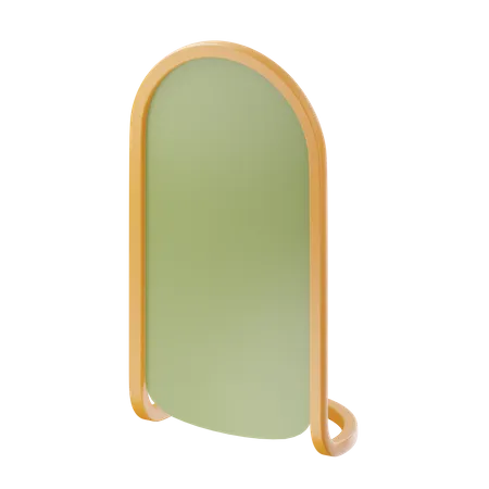 Miroir de toilette  3D Icon