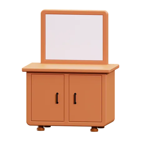 3 D Dressing Table Icon 3D Icon