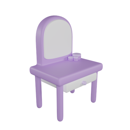 Dressing table  3D Icon