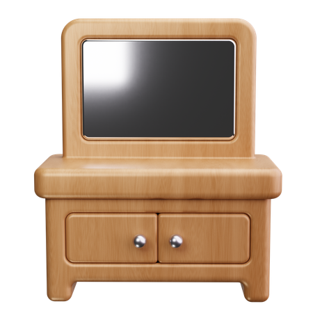 Dressing Table  3D Icon