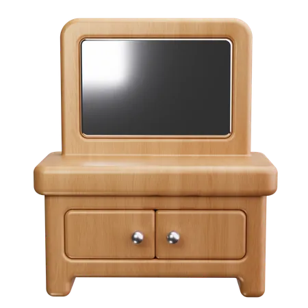 Dressing Table  3D Icon