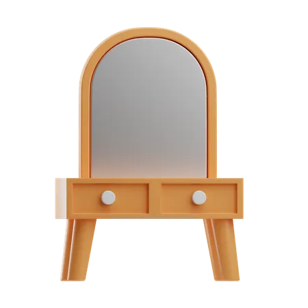 Dressing Table  3D Icon