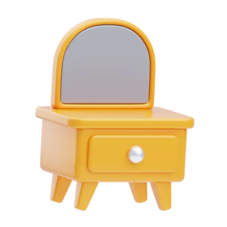 Dressing Table  3D Icon