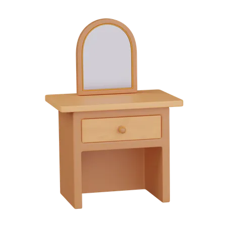 Dressing Table  3D Icon