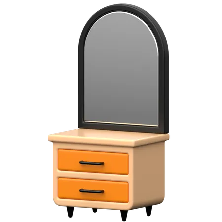 Dressing Table  3D Icon