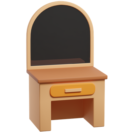 Dressing Table  3D Icon