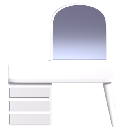 Dressing Table  3D Illustration