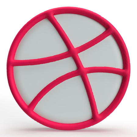 Dribbeln  3D Icon