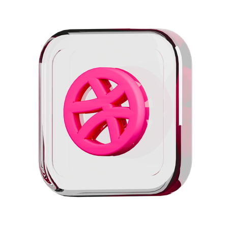 Dribble  3D Icon