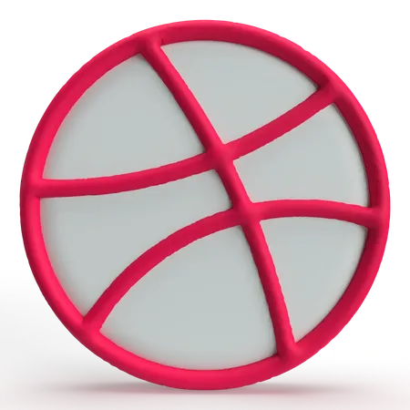 Dribble  3D Icon