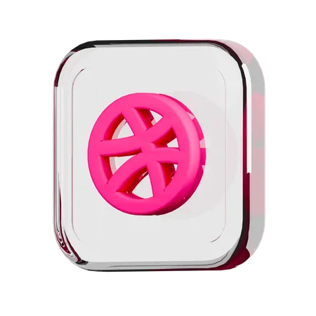 Dribble  3D Icon