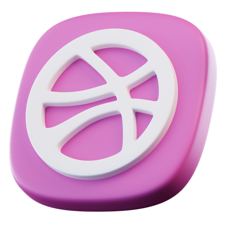 Dribble  3D Icon