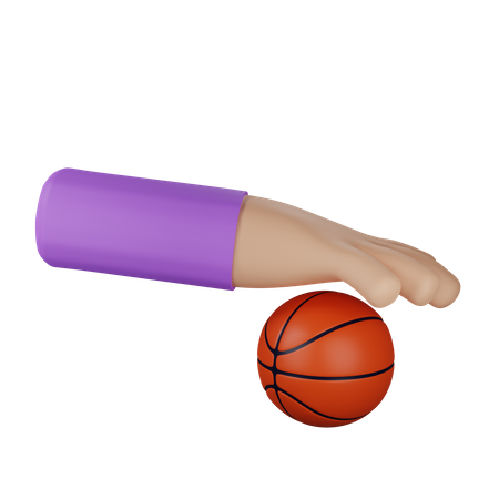 Dribbling Ball  3D Icon