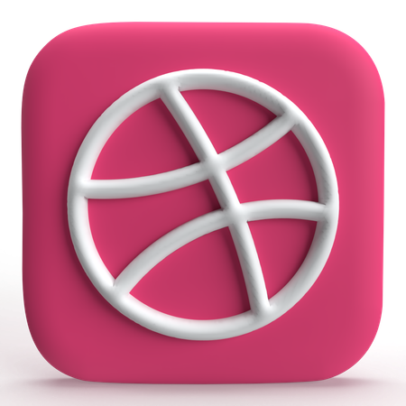 Driblar  3D Icon