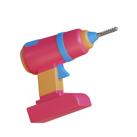 Drill  3D Icon