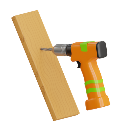 Drill  3D Icon