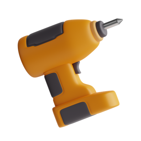 Drill  3D Icon