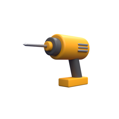 Drill  3D Icon