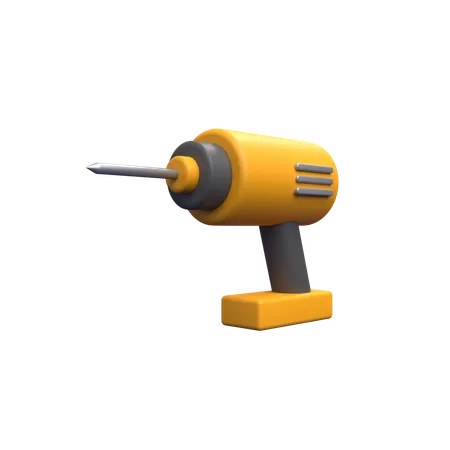 Drill  3D Icon