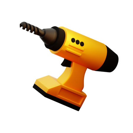 Drill  3D Icon