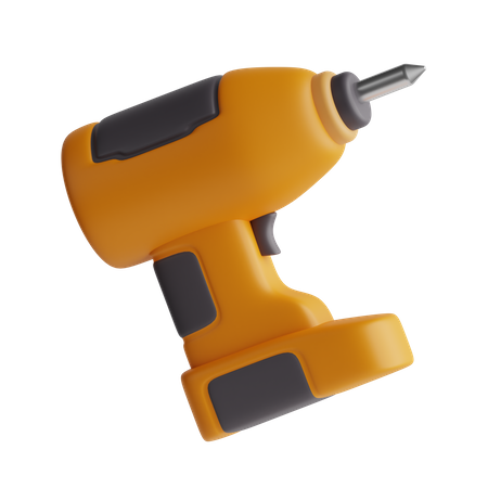 Drill  3D Icon