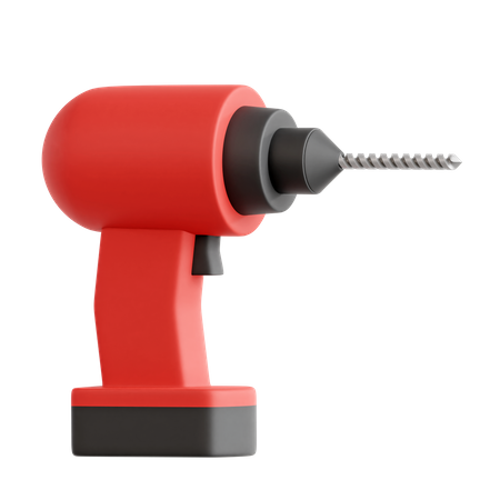 Drill  3D Icon