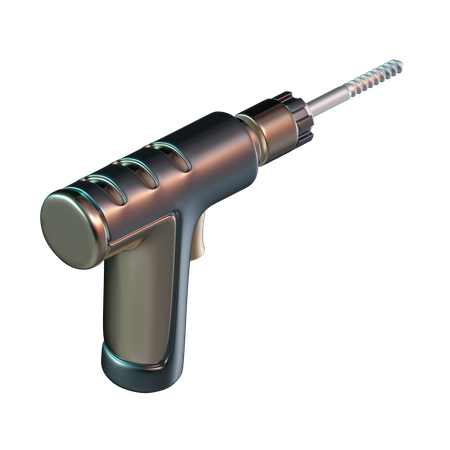 Drill  3D Icon
