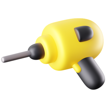 Drill Machine  3D Icon