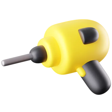 Drill Machine  3D Icon