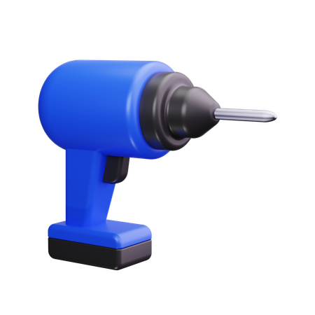 Drill Machine  3D Icon