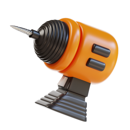 Drill Machine  3D Icon