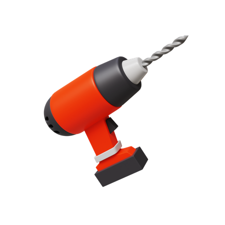 Drill Machine  3D Icon