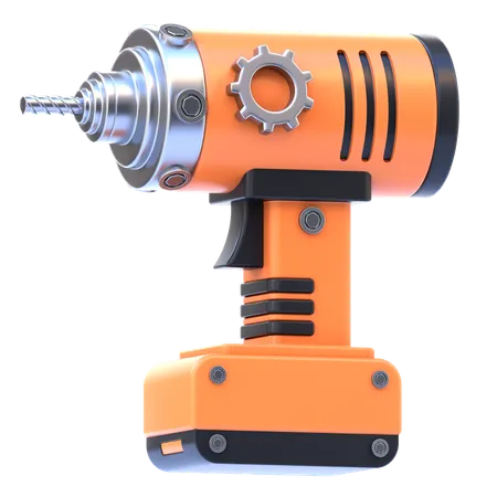 Drill Machine  3D Icon