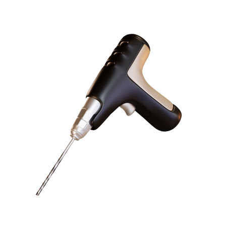 Drill Machine  3D Icon