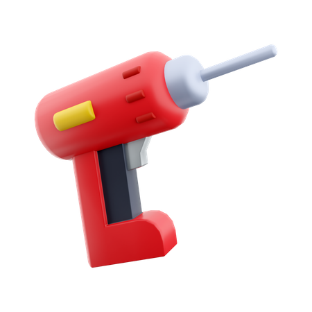 Drill Machine  3D Icon