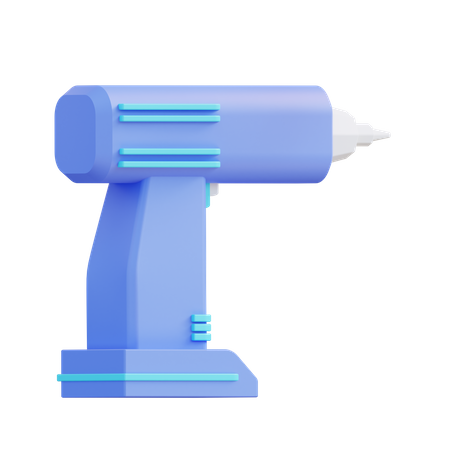 Drill Machine  3D Icon