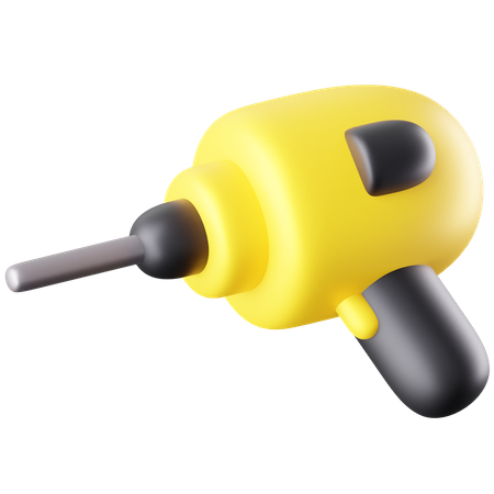 Drill Machine  3D Icon