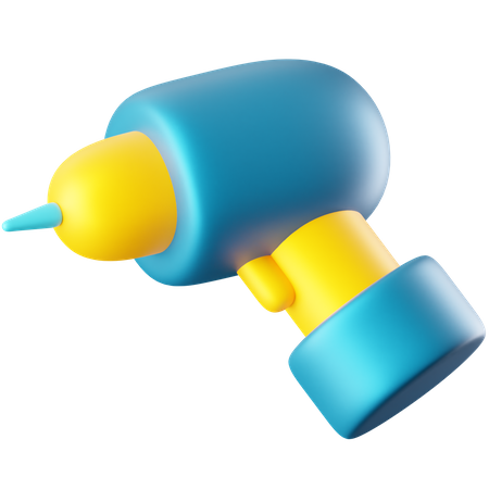 Drill Machine  3D Icon