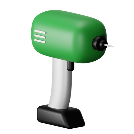 Drill Machine  3D Icon