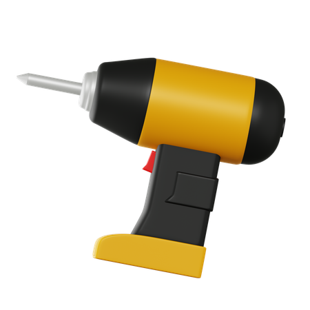 Drill Machine  3D Icon