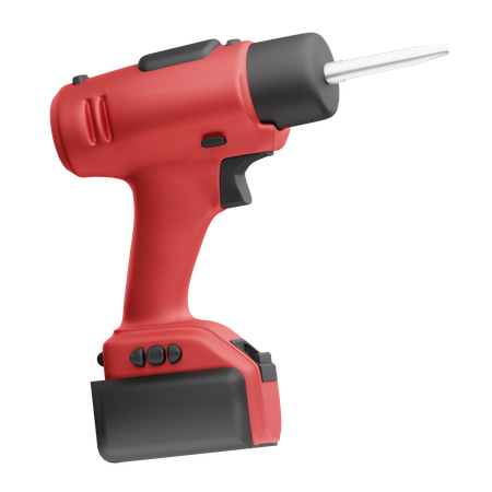Drill Machine  3D Icon