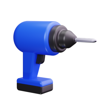 Drill Machine  3D Icon