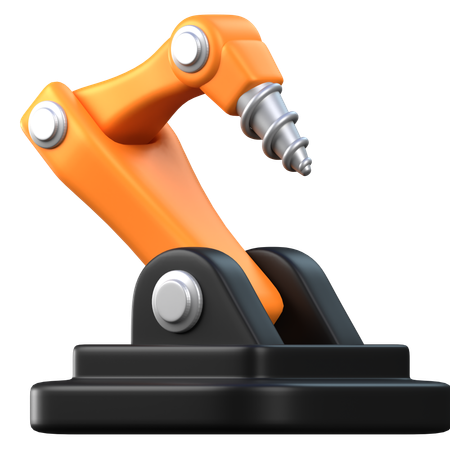 Drill Robotic Arm  3D Icon