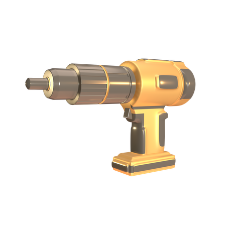 Drill Tool  3D Icon