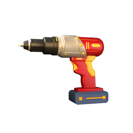 Drill Tools  3D Icon